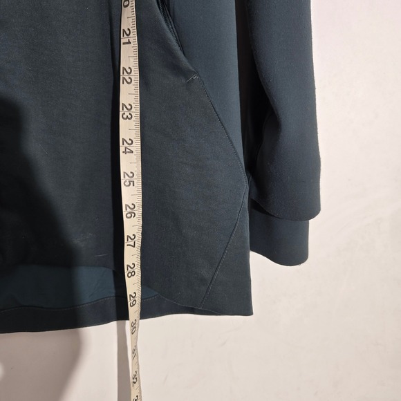 Lululemon 6 Like A Glove Athleisure Full Zip Jacket Teal Green Water Resistant - Picture 6 of 11